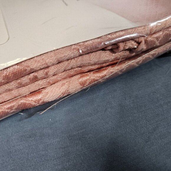 Vint JC Penney Tablecloth Table Linen Rectangle Oblong Pink 60x104" Floral Decor - Picture 11 of 11